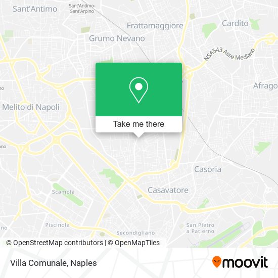 Villa Comunale map