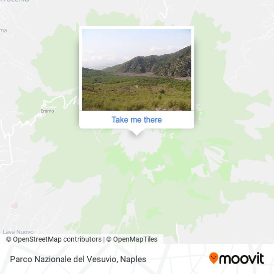 Parco Nazionale del Vesuvio map