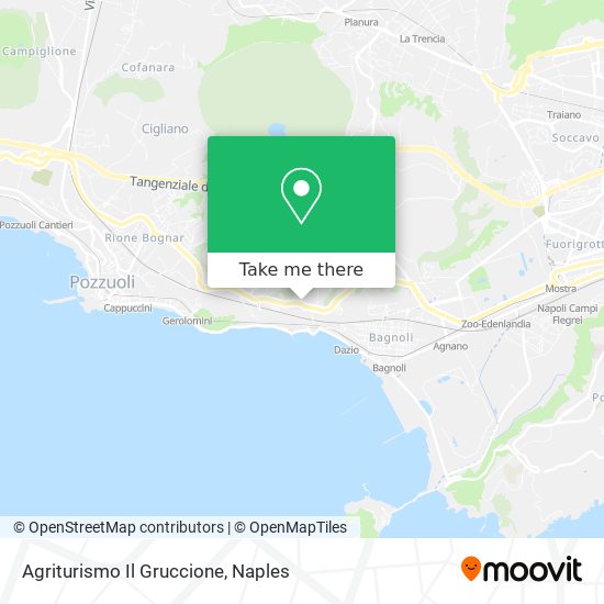 Agriturismo Il Gruccione map