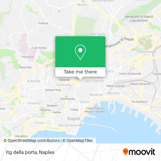 Itg della porta map