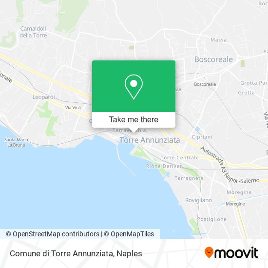 Comune di Torre Annunziata map