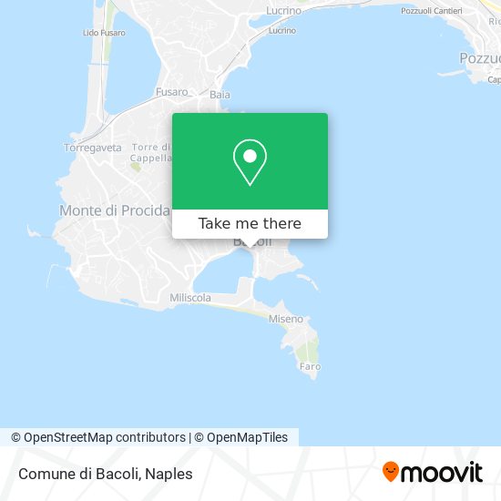 Comune di Bacoli map