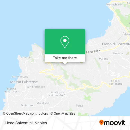 Liceo Salvemini map