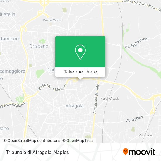 Tribunale di Afragola map