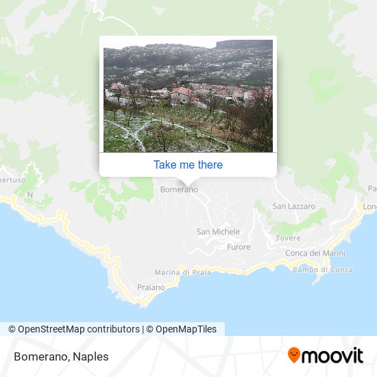 Bomerano map