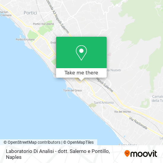 Laboratorio Di Analisi - dott. Salerno e Pontillo map