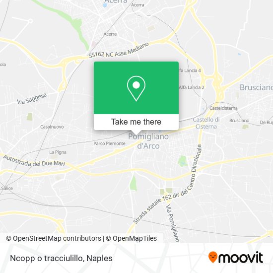 Ncopp o tracciulillo map