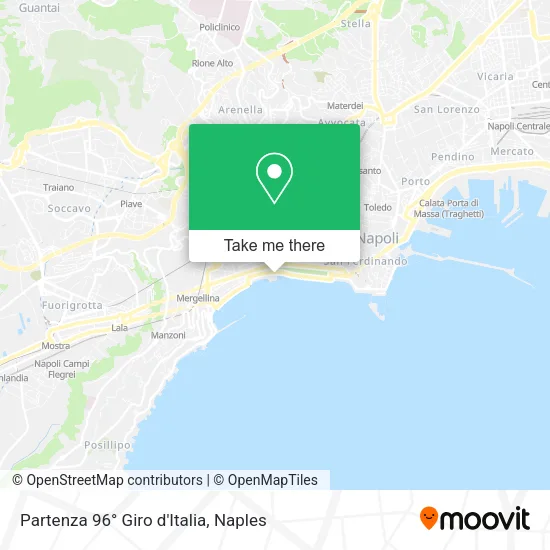 Partenza 96° Giro d'Italia map