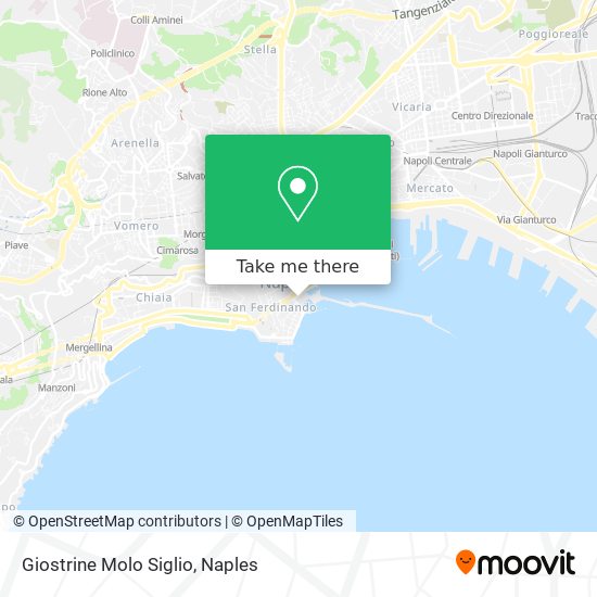 Giostrine Molo Siglio map