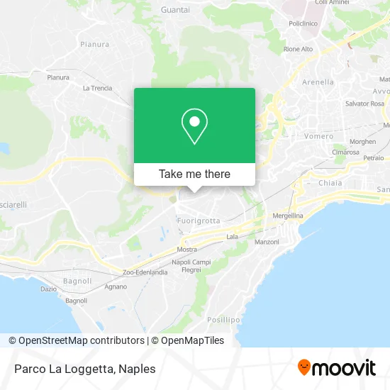 Parco La Loggetta map