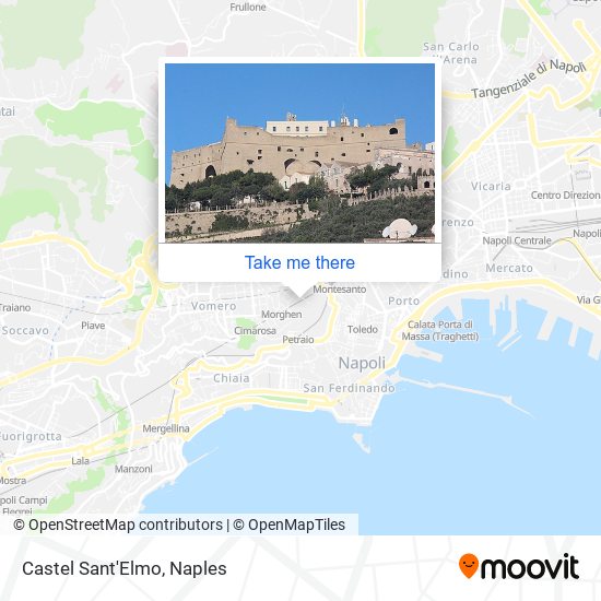 Castel Sant'Elmo map