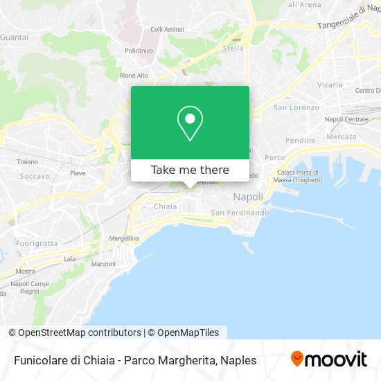 Funicolare di Chiaia - Parco Margherita map