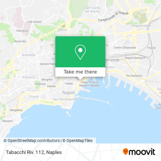 Tabacchi Riv. 112 map