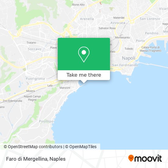 Faro di Mergellina map