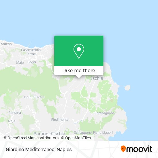 Giardino Mediterraneo map