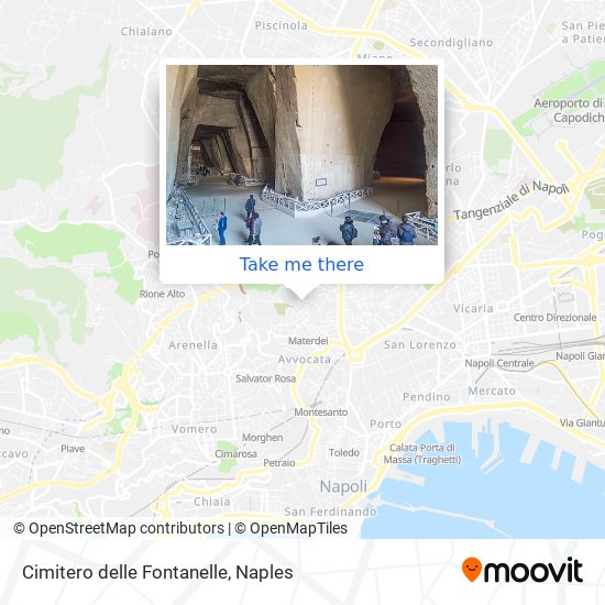 Cimitero delle Fontanelle map