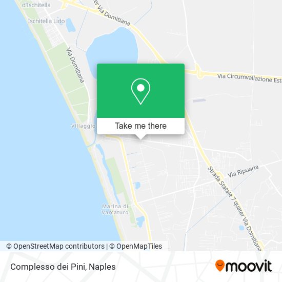 Complesso dei Pini map