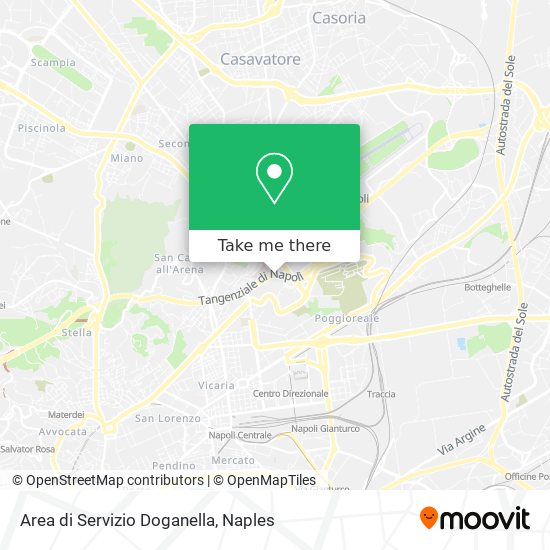 Area di Servizio Doganella map