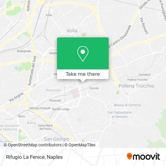 Rifugio La Fenice map