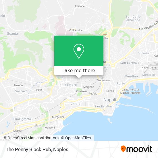 The Penny Black Pub map