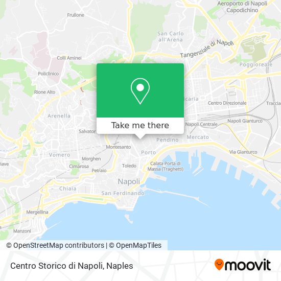 Centro Storico di Napoli map