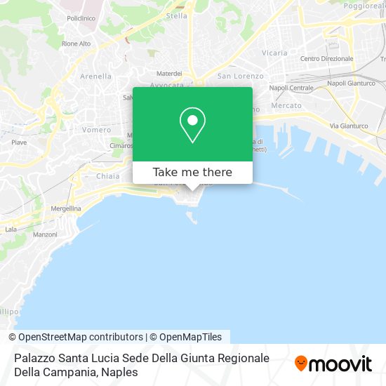 Palazzo Santa Lucia Sede Della Giunta Regionale Della Campania map