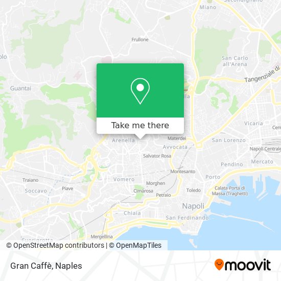 Gran Caffè map