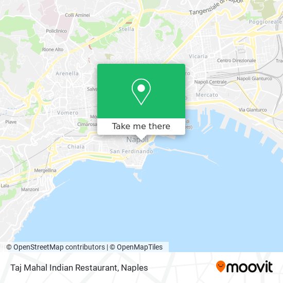 Taj Mahal Indian Restaurant map