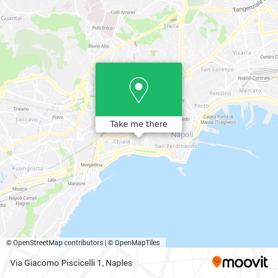 Via Giacomo Piscicelli  1 map