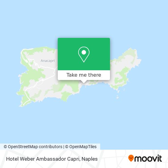 Hotel Weber Ambassador Capri map