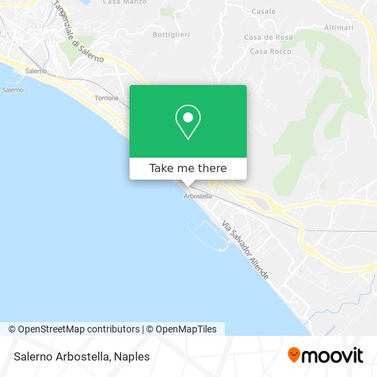Salerno Arbostella map