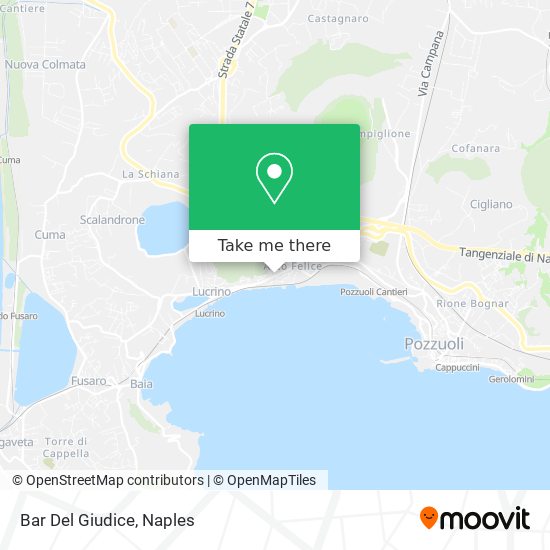 Bar Del Giudice map