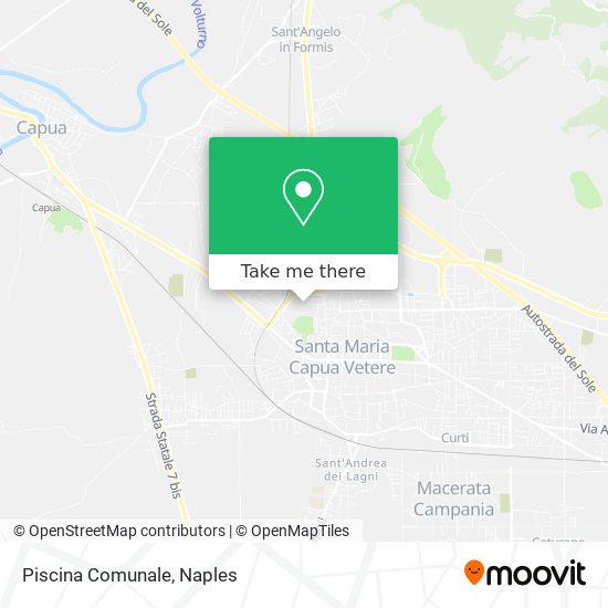 Piscina Comunale map