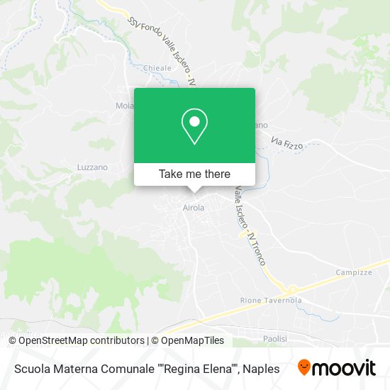 Scuola Materna Comunale ""Regina Elena"" map