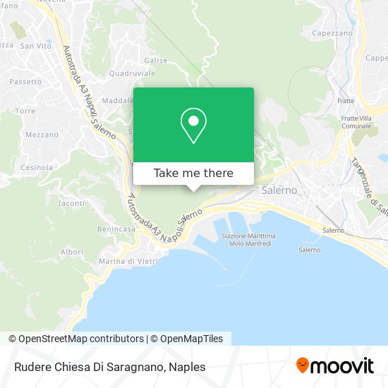 Rudere Chiesa Di Saragnano map
