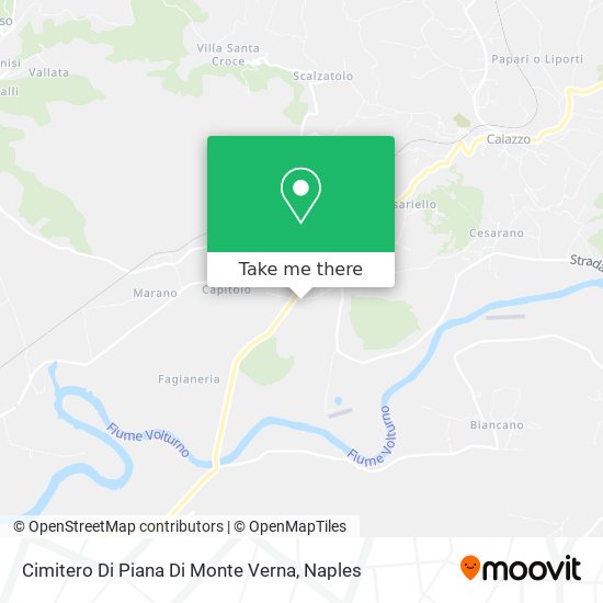 Cimitero Di Piana Di Monte Verna map