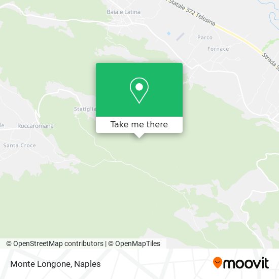 Monte Longone map