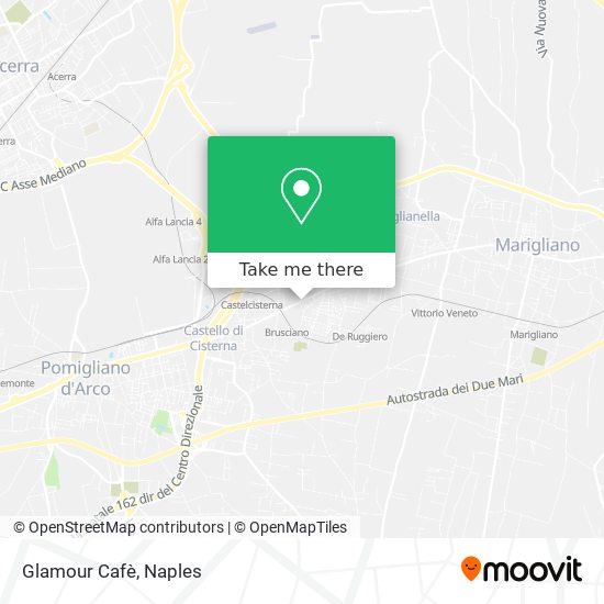Glamour Cafè map