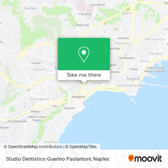 Studio Dentistico Guerino Paolantoni map