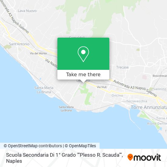 Scuola Secondaria Di 1° Grado ""Plesso R. Scauda"" map