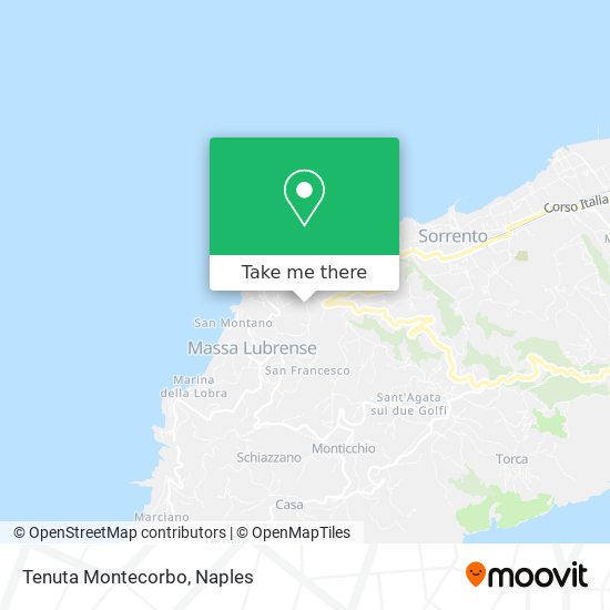 Tenuta Montecorbo map