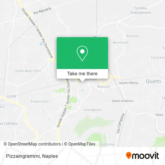 Pizzaingrammi map