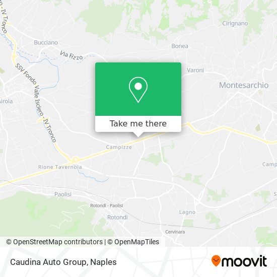 Caudina Auto Group map