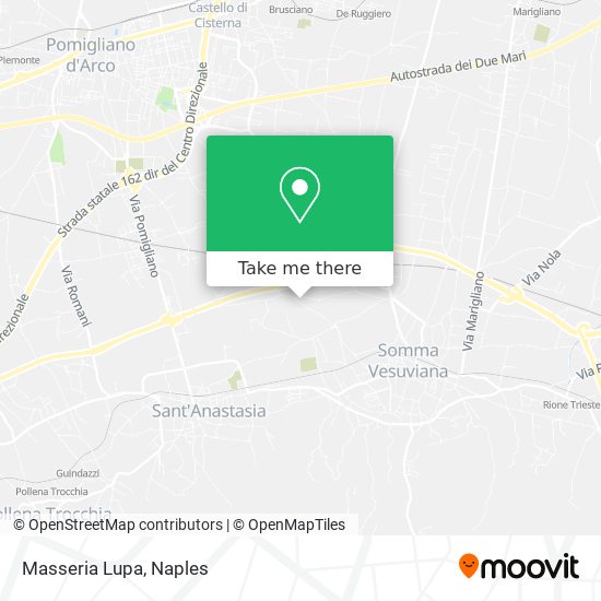 Masseria Lupa map