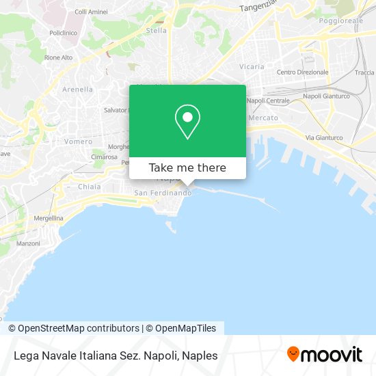 Lega Navale Italiana Sez. Napoli map