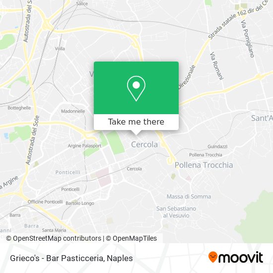 Grieco's - Bar Pasticceria map