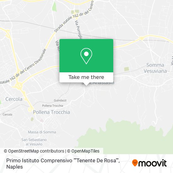 Primo Istituto Comprensivo ""Tenente De Rosa"" map