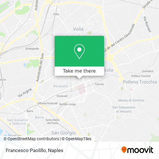 Francesco Paolillo map