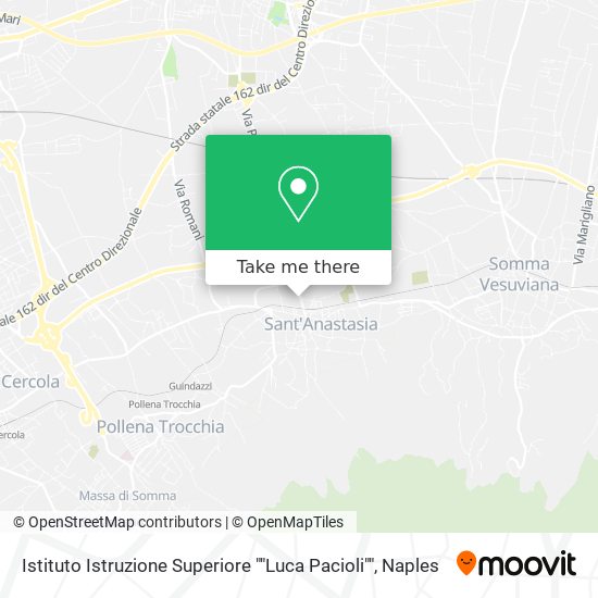 Istituto Istruzione Superiore ""Luca Pacioli"" map