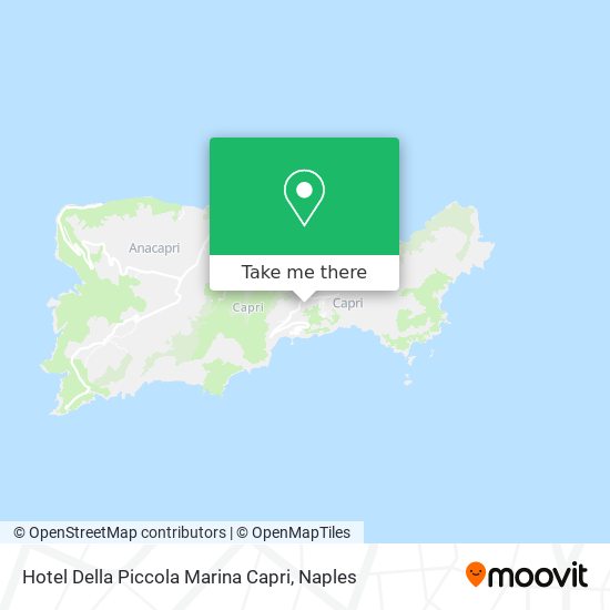 Hotel Della Piccola Marina Capri map